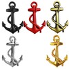 New Red Anchor Emblem Anchor Badge Thick Decal Universal for