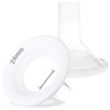 Nenesupply SoftFit 24mm Breastshields Compatible with Breastpump Not Original Pump