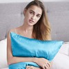 My home store Teal Blue Satin Pillowcase 2 Pack -