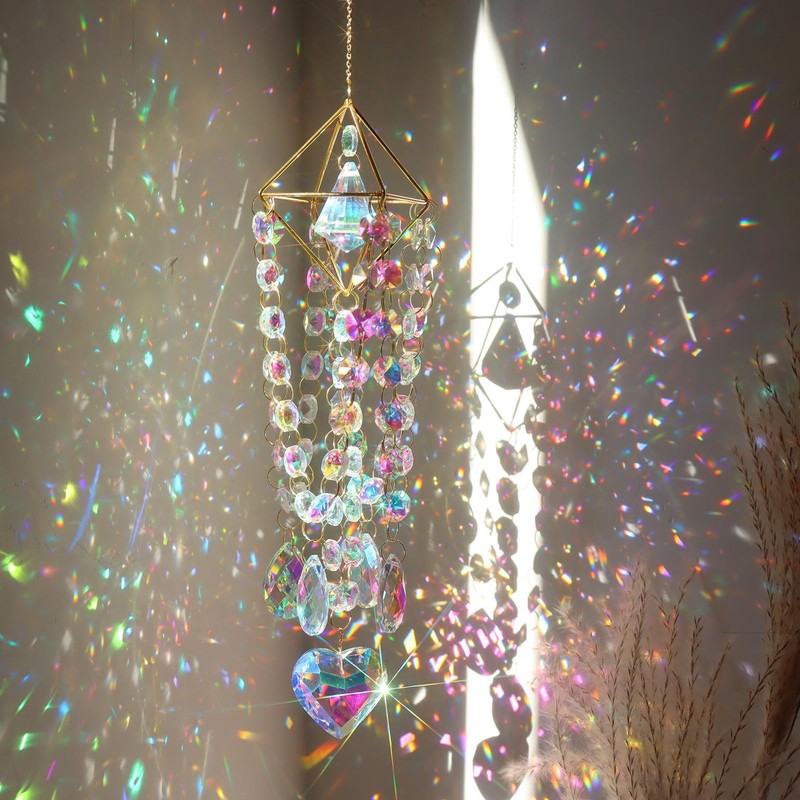 [AOYYOA] Suncatcher | Rainbow Maker | Crystal Suncatcher Wind Chime