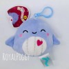 Squishmallows Clip Samir Blue Whale 3.5" Kellytoy soft Plush Valentines