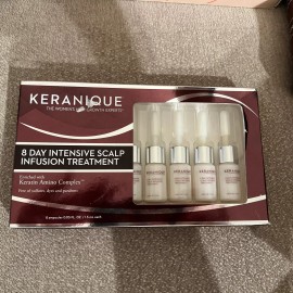 Keranique NEW!  Keranique 8 Day Intensive Scalp Infusion Treatment .05 oz x 8. W/ Keratin!