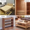 Ericotry 12 Pieces Metal Half Moon Nut Bed Washer Furniture