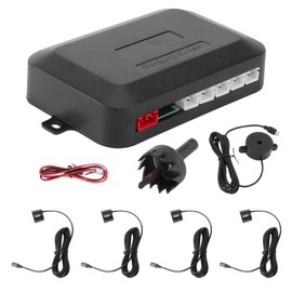 ULTECHNOVO 12v Reverse Backup Car Audio Alarm Detector Sensors Monitor for Car Safety