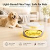 4 Pack Flea Traps for Inside Your Home,Dual Light Flea