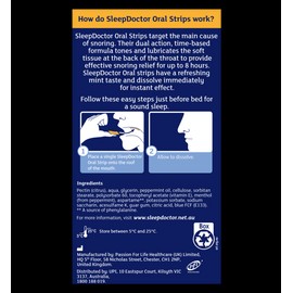 SleepDoctor Oral Strips 14 Pack