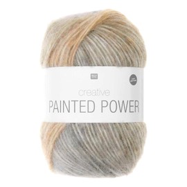 Rico Design Creative Painted Power Wool Ball - 100g