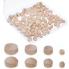 Bucherry 120 Pieces 4 Sizes Wood Plugs Wooden Hole Plugs