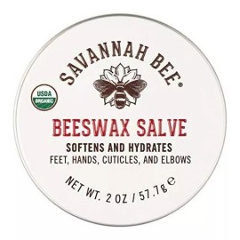 Savannah Bee Company Orgánico Certificado Cera De Abejas Sal