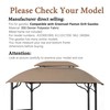 SCOCANOPY Grill Gazebo Replacement Cover Compatible with Greenvail Paxton Grill
