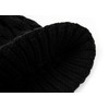 HEYO Ladies Knitted Winter Hat with Large Faux Fur Bobble