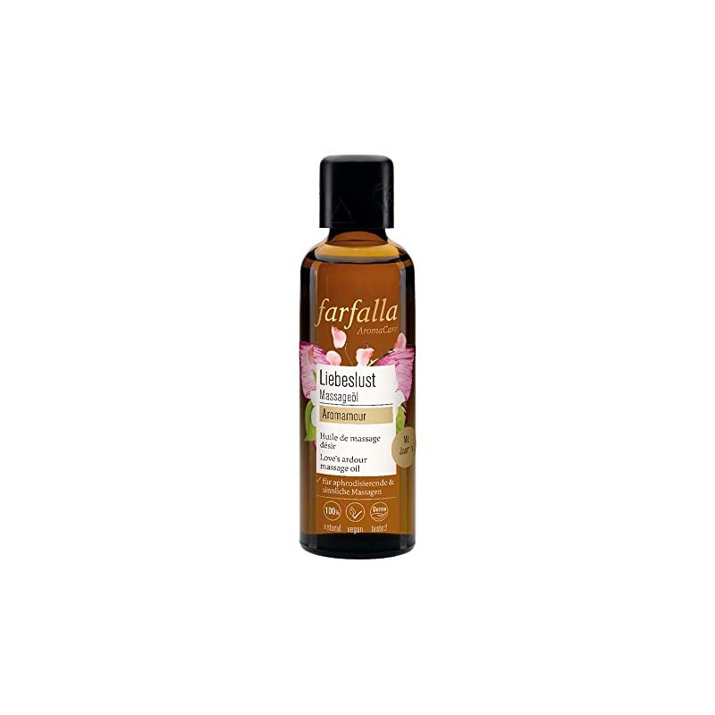 FARFALLA Aromamour, Liebeslust, Massageöl, 75ml (2er Pack)