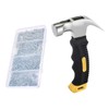 Nail Assortment Kit and 8oz Small Hammer, 650 Pcs Small