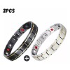 LOMETEB Moda Magnética-turm Terapia Salud Ajustable Pulseras 2piezas