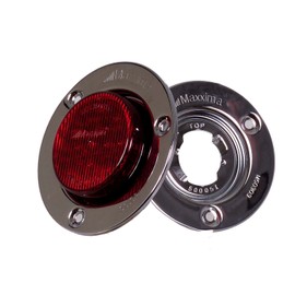 Maxxima M50103 2.5" Round Stainless Steel Security Flange for Clearance Marker Light