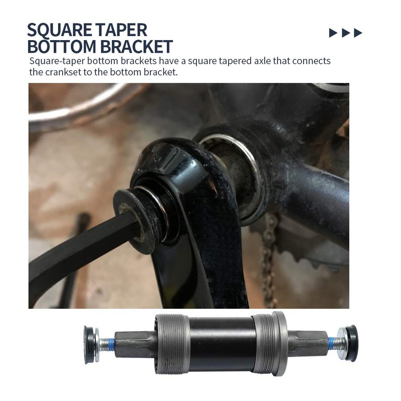 Hoypeyfiy BB-UN26 Square Taper Bottom Bracket 68 * 123/127 /
