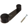 BRINOX Stop Retainer Rotary, See Description, Black, 3.2 X 10.2 X 2.2 cm
