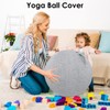 Yoga Ball Chair, Exercise Ball Protector Covers, Puncture Dust for