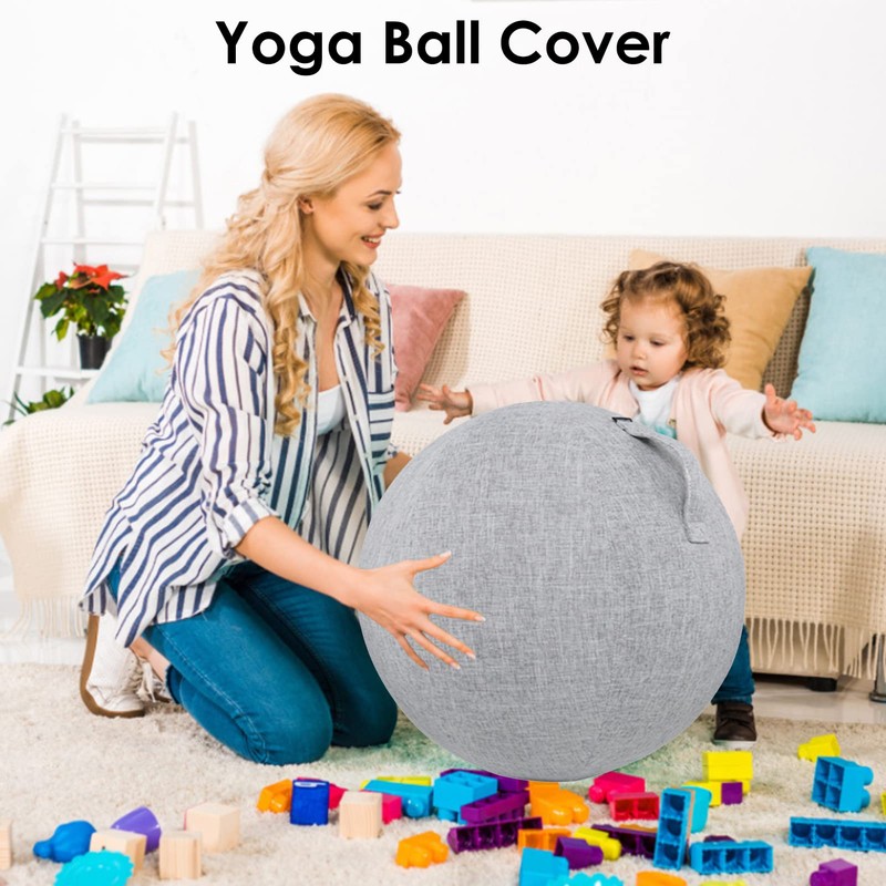 Yoga Ball Chair, Exercise Ball Protector Covers, Puncture Dust for