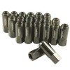 Compatible with Black 20PC 14X1.5MM 60MM Extended Forged Aluminum Tuner