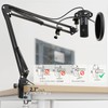 FIFINE Studio Condenser USB Microphone Computer PC Microphone Kit with
