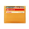Hibate Genuine Leather Unisex Slim Credit Card Case Holder Sleeve