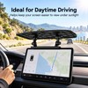 GPS Sun Shade Visor for Car Navigation Screens – Adjustable