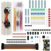 ZHITING Starter Kit for Electronic Components Breadboard LED Summer Resistance