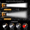 Headlamp Red and White Light, LED Headlamp 4 Modes, Waterproof