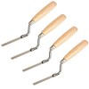 Toolty Tuck Pointer Trowel, Stainless Steel Finger Pointing Trowel, Hand