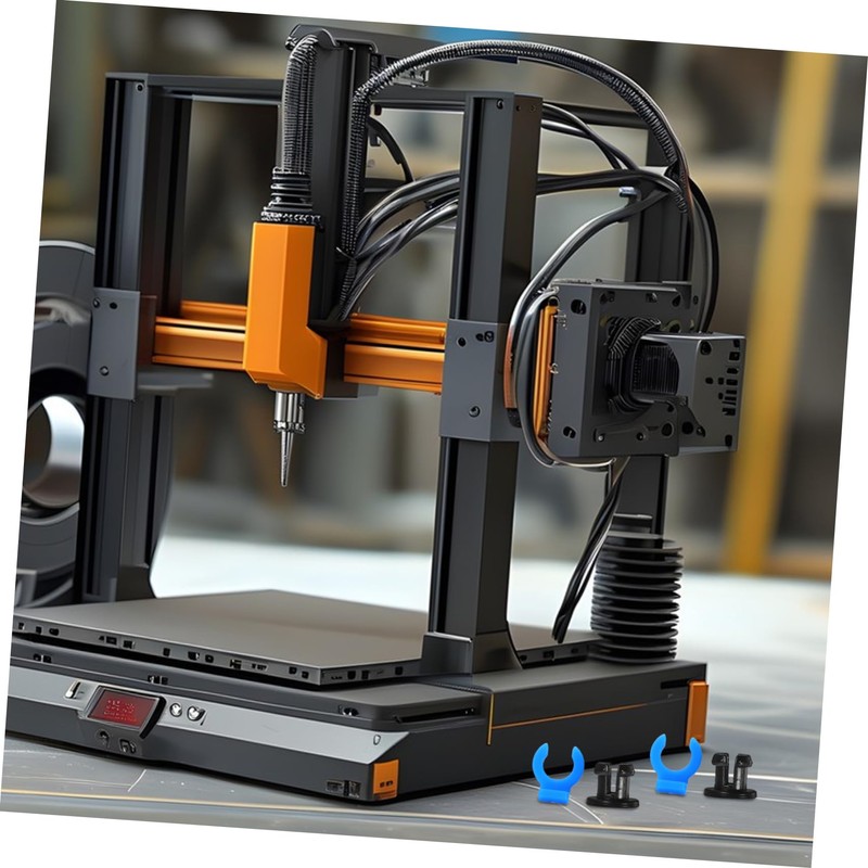 Mobestech Printer Accessories Kit Collet Clip Clamp for Hotend Extruder