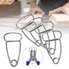 Generic 5Pcs Woodworking Miter Clamps Set for Miter Pliers Clips