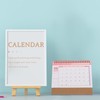 DEARMAMY 2025 Desk Calendar Standing Flip Calendar From January 2025