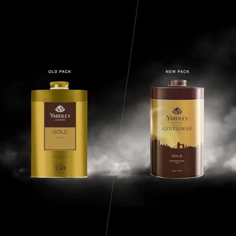 Yardley London Talco Perfumado Gold Para Cuerpo 250gr