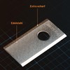 Lawnmaster Blade Silver Blade for VBRM16 Robotic Lawnmower, Replacement Blade
