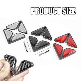 HQRNYP Car Door Edge Guards, Car Door Corner Protector, Real Carbon Fiber Anti-Collision Auto Door Edge Protector, Universal Vehicle Door Corner Bumper Protector Anti-Scratch Fit for Cars (Silver)