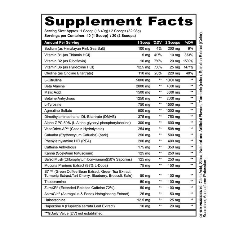 Panda Supps SAVAGE Pre Workout - PANDA vs Black Magic Collab