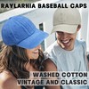 Raylarnia Paquete de 2 gorras de béisbol de golf unisex,