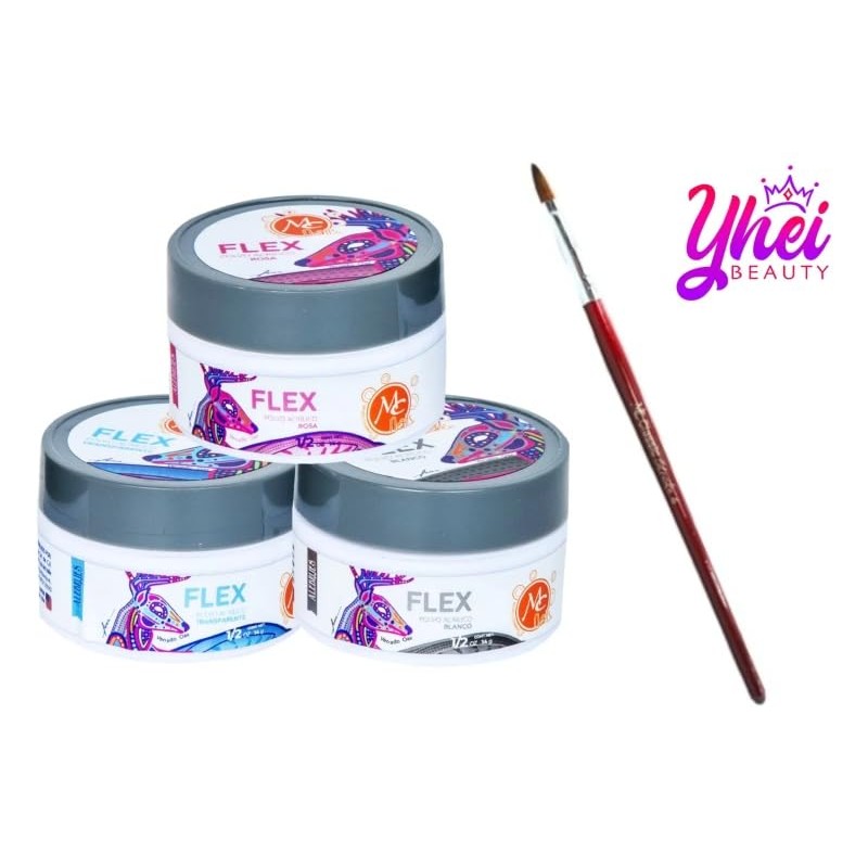 Mc Nails Kit para Uñas Acrílicas con Maletín, 25 Piezas,