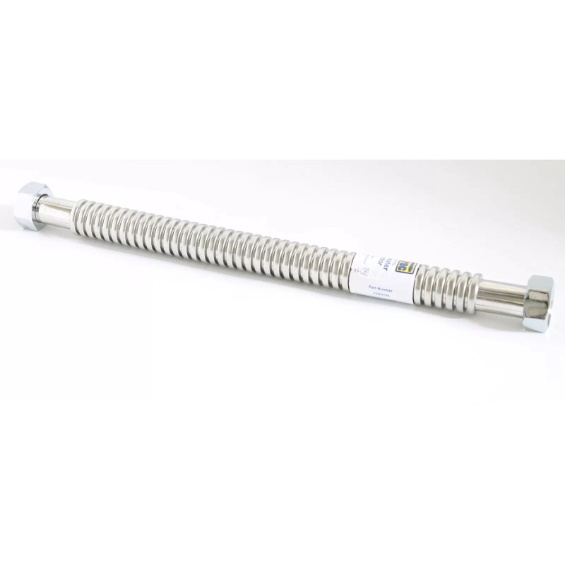 Unbranded 1" x 24" stainless steel water flex for water