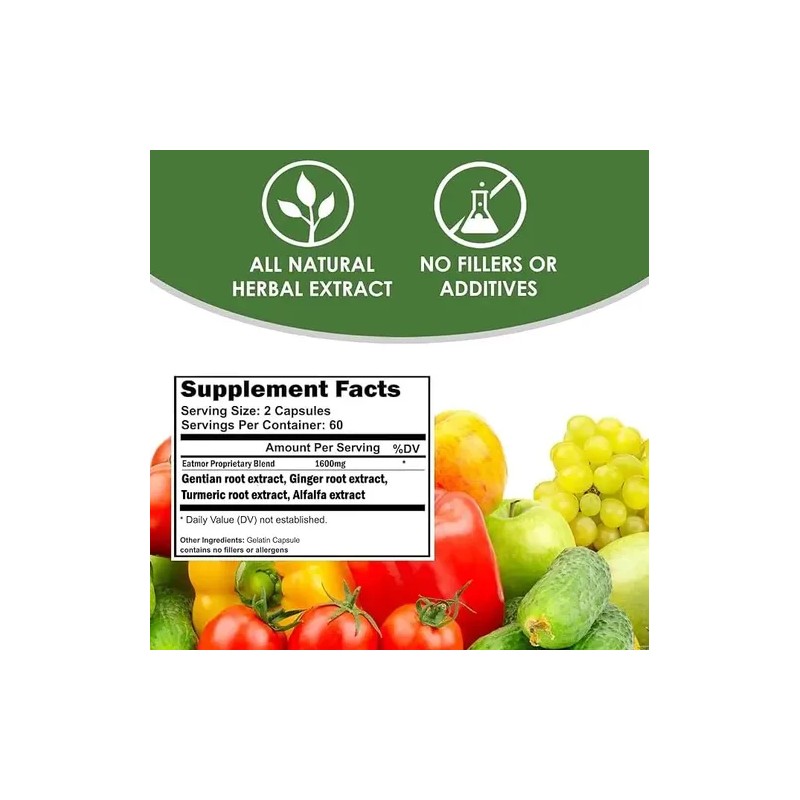 Vh Nutrition Eatmor Pastillas Naturales Para Ganar Peso 120