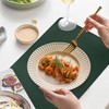 Lumaca Washable Placemats, Set of 4 Placemats, Washable, Place Mats,