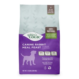 NATURE'S LOGIC Dog Food Canine Meal Feast, Rabbit