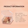 12colors Hexagonal Star Eyeshadow Palette Long Lasting and Portable Eye