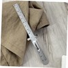 IWOWHERO Stainless Steel Pocket Ruler with Clip Measuring Tool Portable