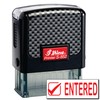 Shiny Entered Stamp Self Inking Rubber Stamp, 1/2" by 1-1/2"