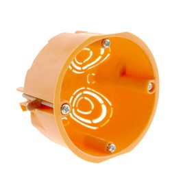BeMatik - Round recess electrical box 67mm for electrical connections