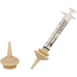 Unknown Miracle Nipple Original 2 pack For Pets & Wildlife with Syringe, Mammal Suckling