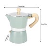 Stovetop Coffee Maker Aluminium Octagonal Coffee Pot Kettle Moka Pot