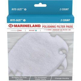 MarineLand Polishing Filter Pads, Mechanical Filtration for Canister Filters